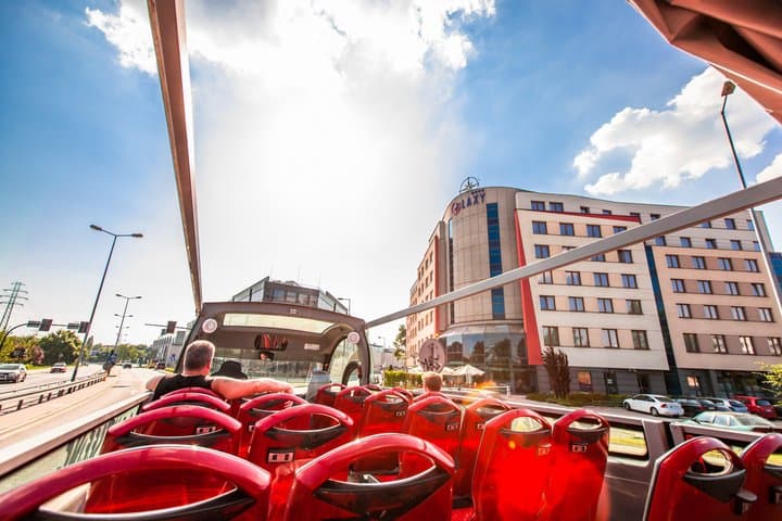 Krakow City Sightseeing Hop-On Hop-Off Bus with Audio Guide - 24h
