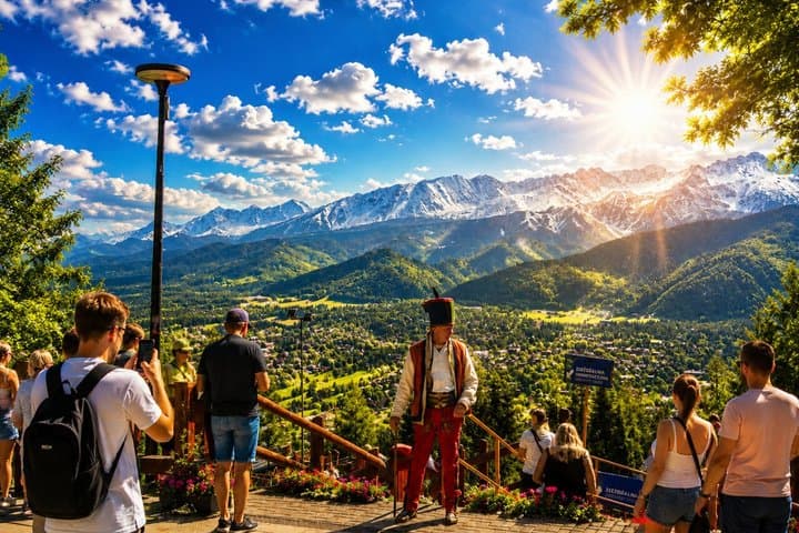 Best of Zakopane from Krakow: Cable Car, Osycpek & Thermal Baths