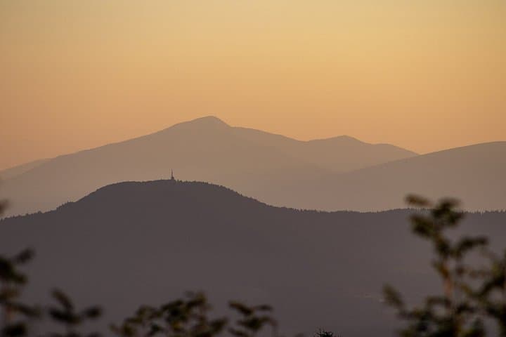 From Krakow: Private Sunset Hike & Night Descent with Headlamps