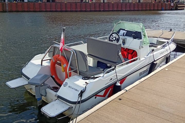 Gdansk Private Electric Boat Rental No License Needed