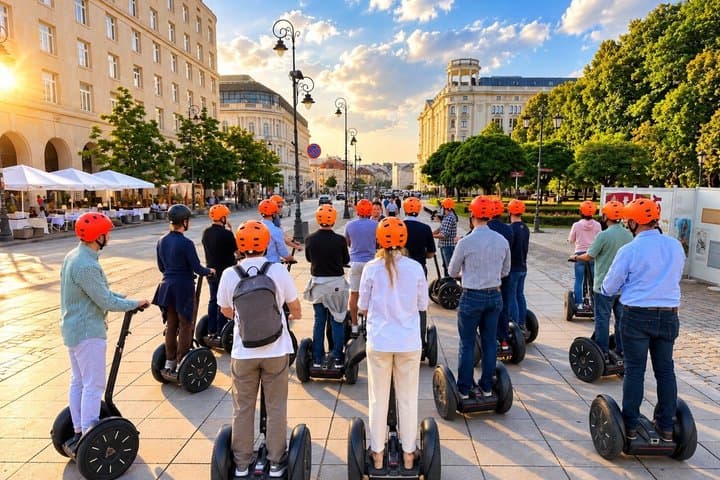 Warsaw Segway Tour: Old Town & City Centre Guided (1.5h or 3.5h)