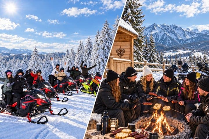 From Krakow Zakopane Snowmobile and Chocholow Thermal Bath