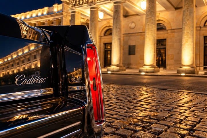 Krakow: Private Ride in a Classic 1984 Cadillac 7-meter Limo